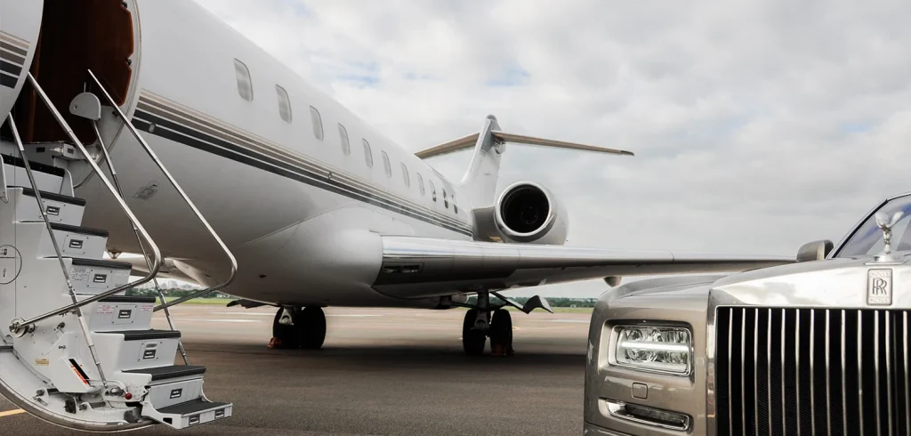 Jet 7 Charters aircraft