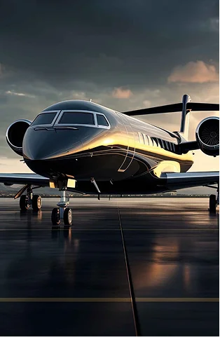 Jet 7 Charters aircraft