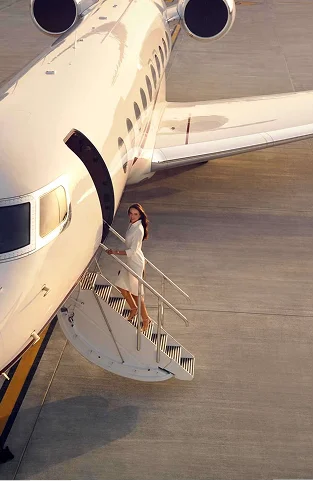 Jet 7 Charters aircraft