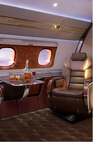 Jet 7 Charters aircraft